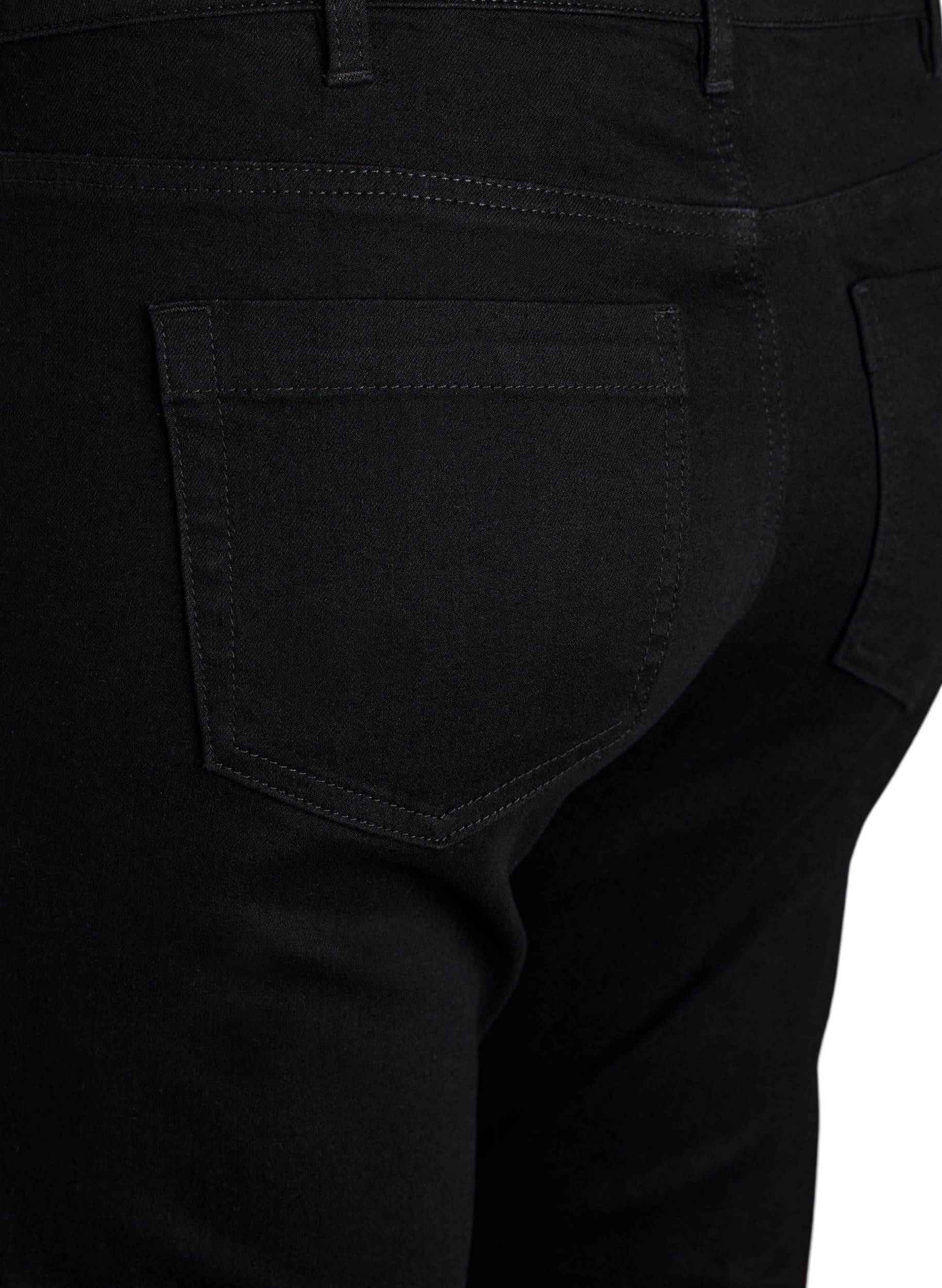 Zizzi Pantalones vaqueros Emily para mujer, talla grande, corte ajustado, cintura regular, talla 42-60