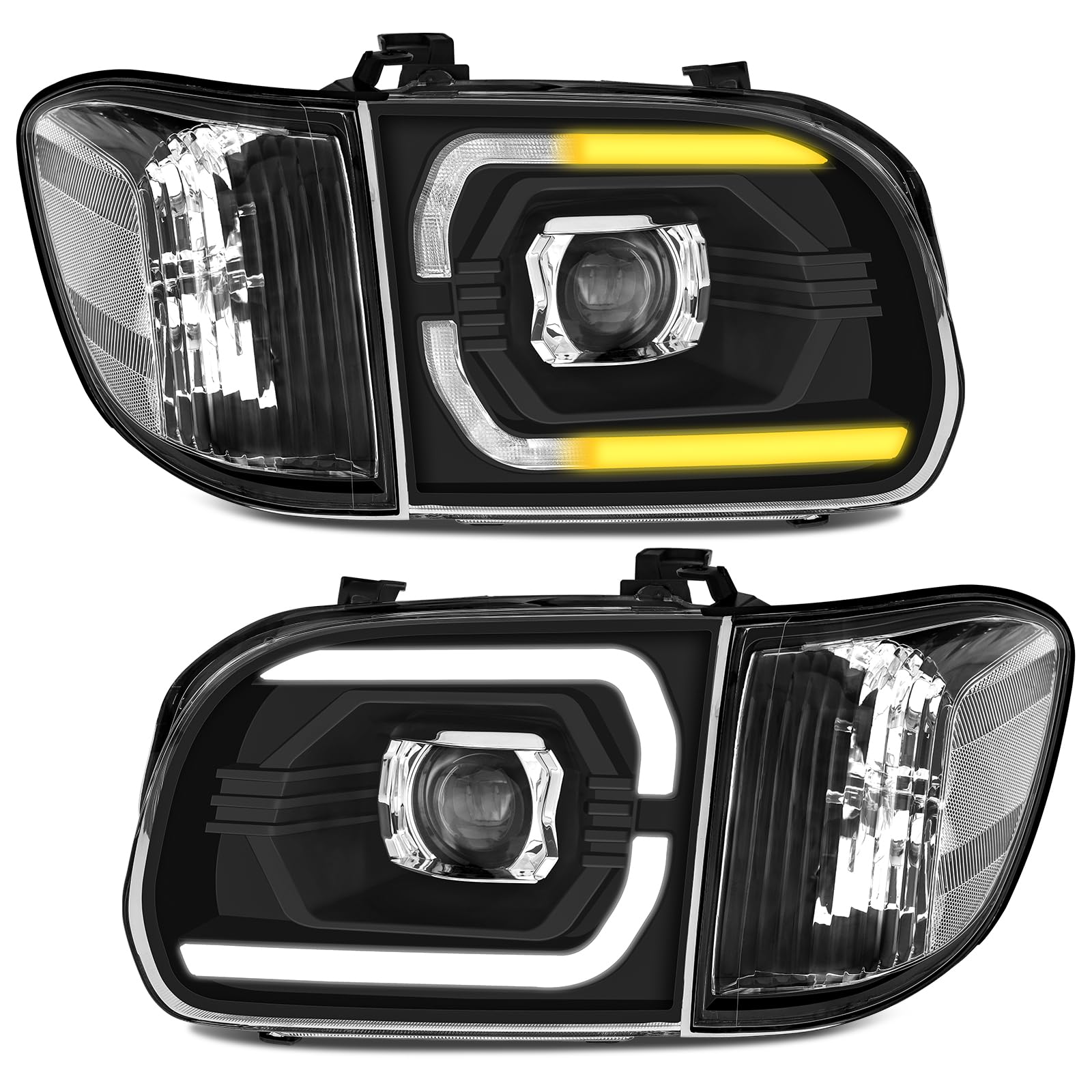 Bincmay SEQ DRL Projector Headlights