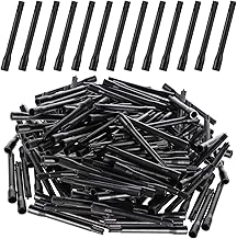 300 Pcs Pigment Mixing Sticks Disposable Watercolor Pigment Sticks Tattoo Ink Mixer Sticks Pigment Supplies Kit (Black)