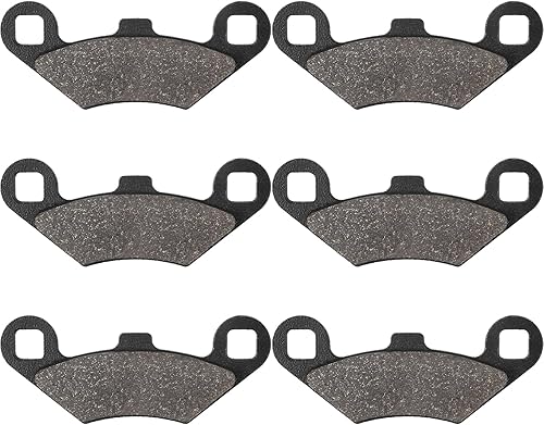 LOCOPOW 2202412 Pastillas de freno delanteras y traseras para Polaris Hawkeye 300 Predator 500 Sportsman 300 400 500 HO 800 570 Scrambler Magnum 325