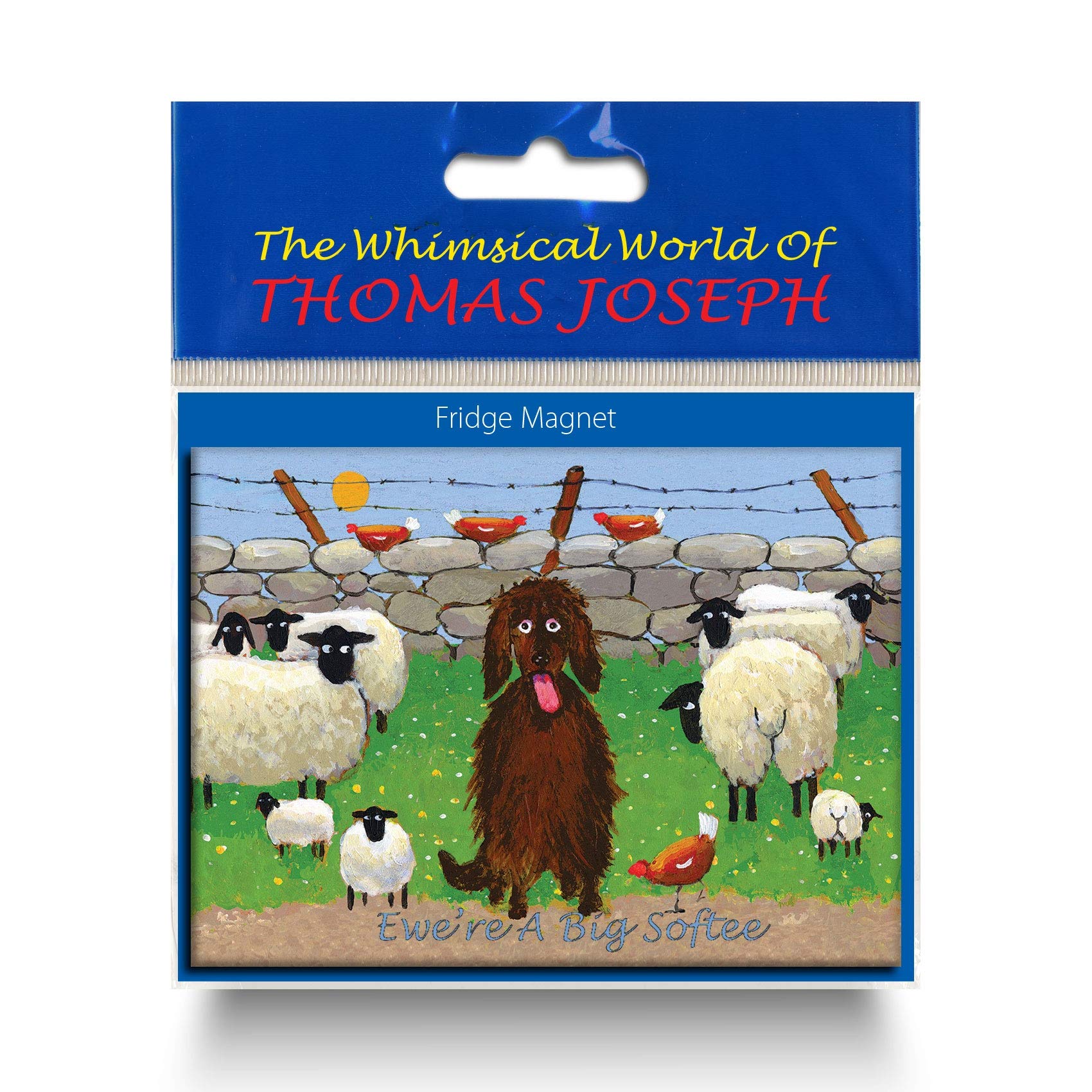 Thomas Joseph Ewer A Big Softee Fridge Magnet Sheep Gift