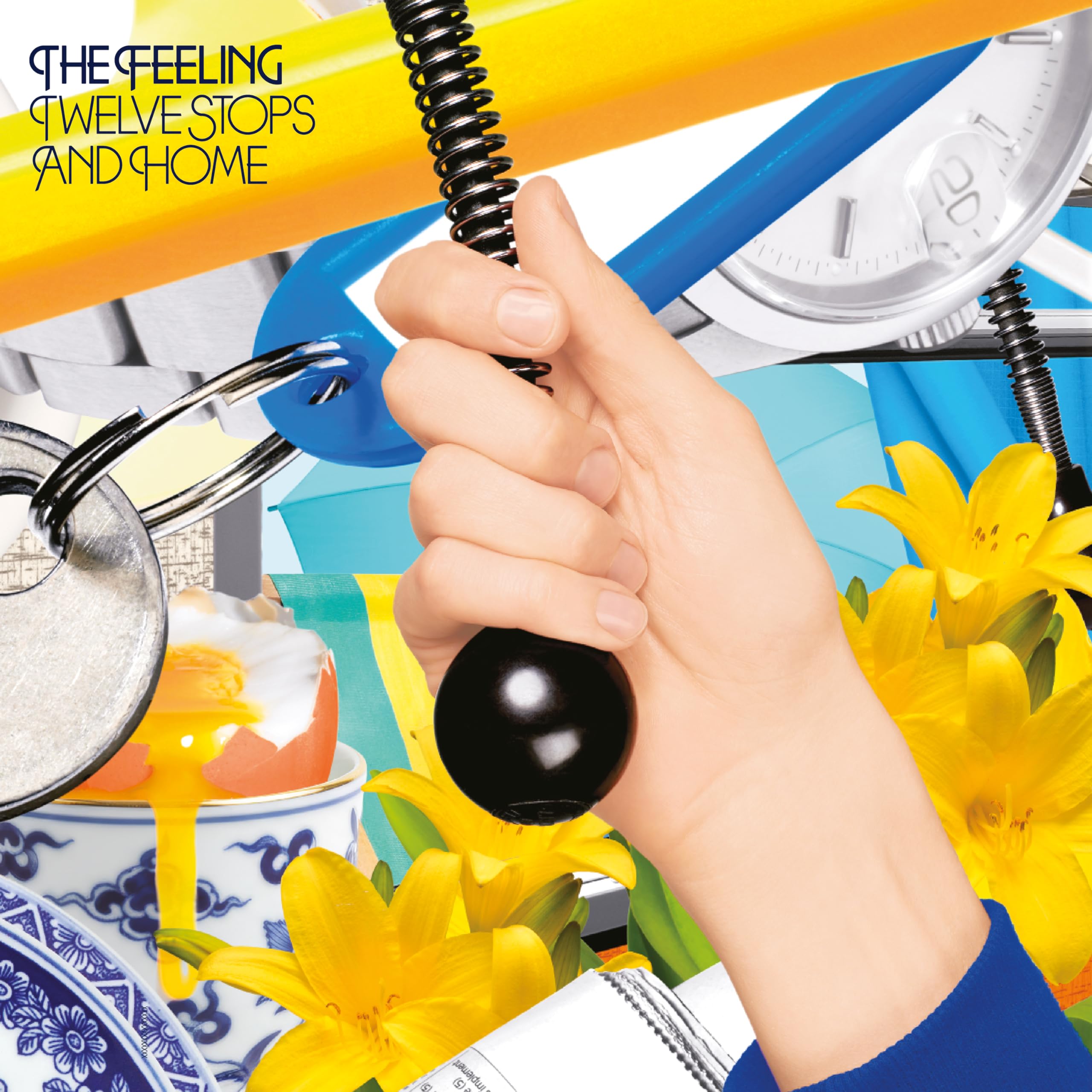 The Feeling Twelve Stops And Home 20th Anniv. Yellow/Blue 2LP Vinyl