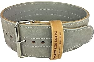 Dominion Unisex Leather Weightlifting Belt