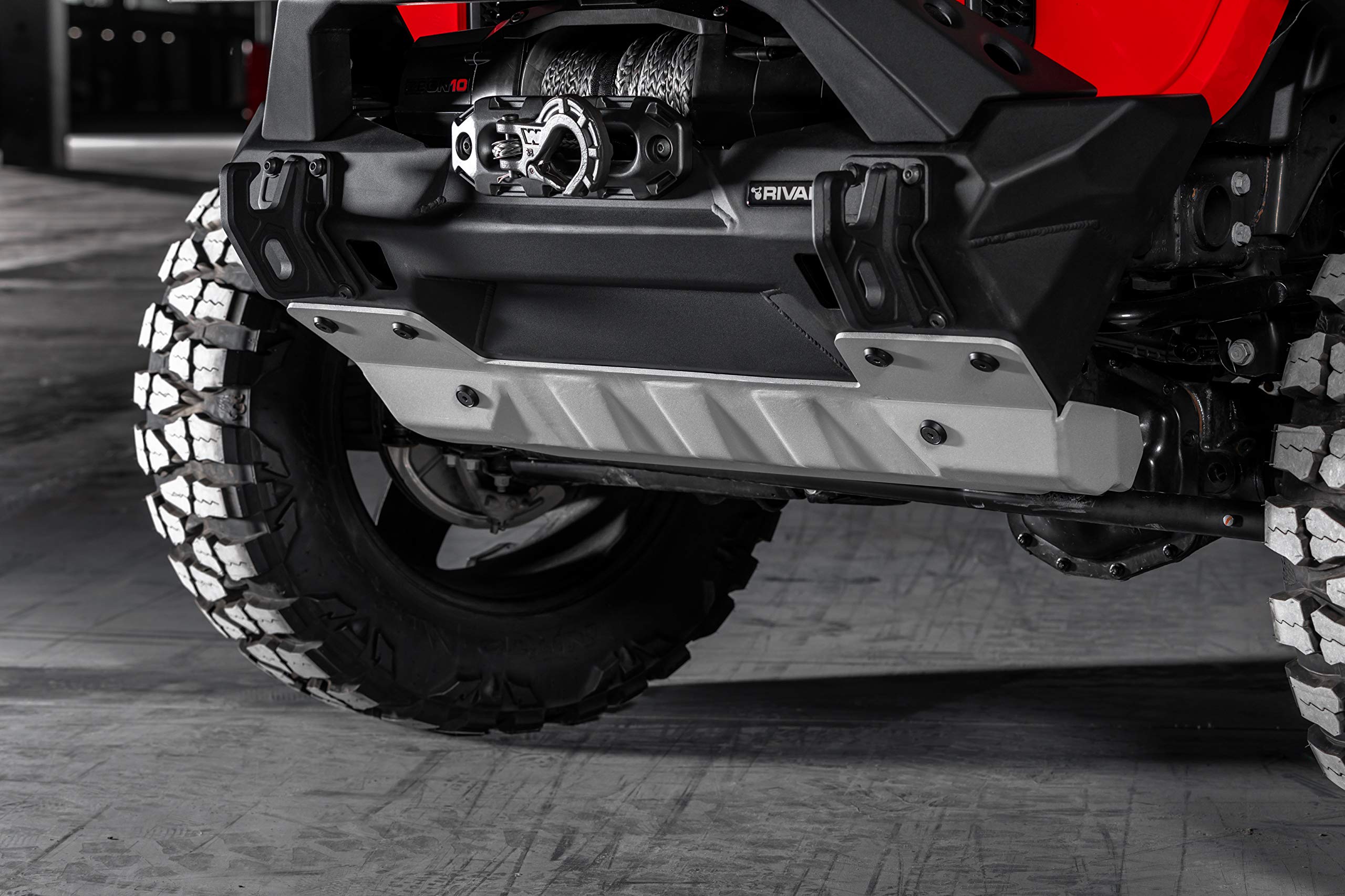 Amazon.co.jp: RIVAL スタビーフロントアルミバンパー 2018-2022 Jeep 