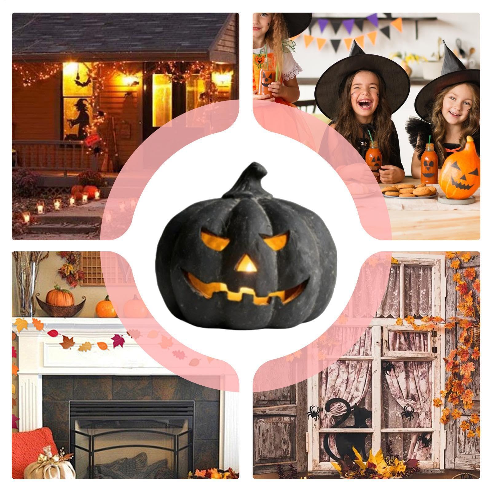 Generisch Decorazione a di Halloween, spaventosa statua autunnale in