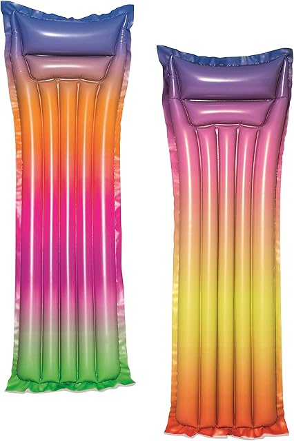 Bestway Rainbow Air Mattress 183 x 69 cm Assorted