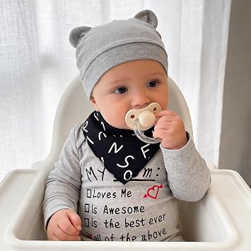 Golray Baby Shower Gifts for Boys Baby Boy Gifts Newborn Basket with Sonogram Picture Frame/Blanket/Onesie/Socks/Bib/Elephant Toy/Suitcase, Gender Neutral New Born Essential Stuff Unisex Baby Gift Set