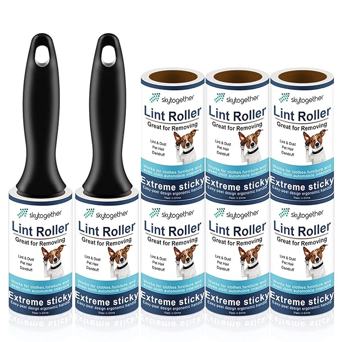 Lint Rollers for Pet Hair, Clothes, Furniture, Carpet, Couch, Extra