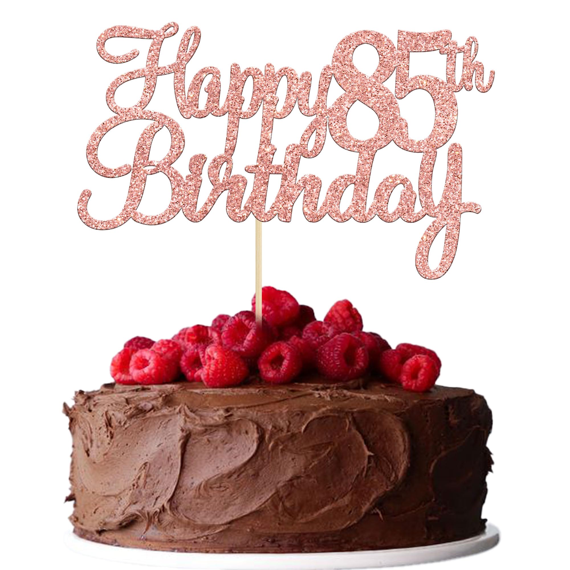 Decorazione per torta per l'85° compleanno