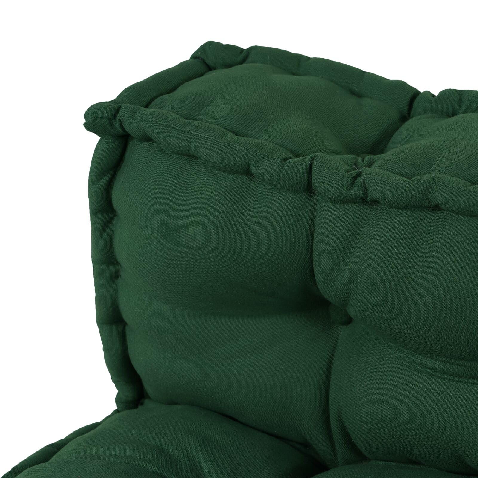 Cuscino per Divano Pallet con Schienale in Tessuto Verde,Cuscino per Pallet,Cuscino per Divani da Giardino,Cuscino per Esterno-4019090