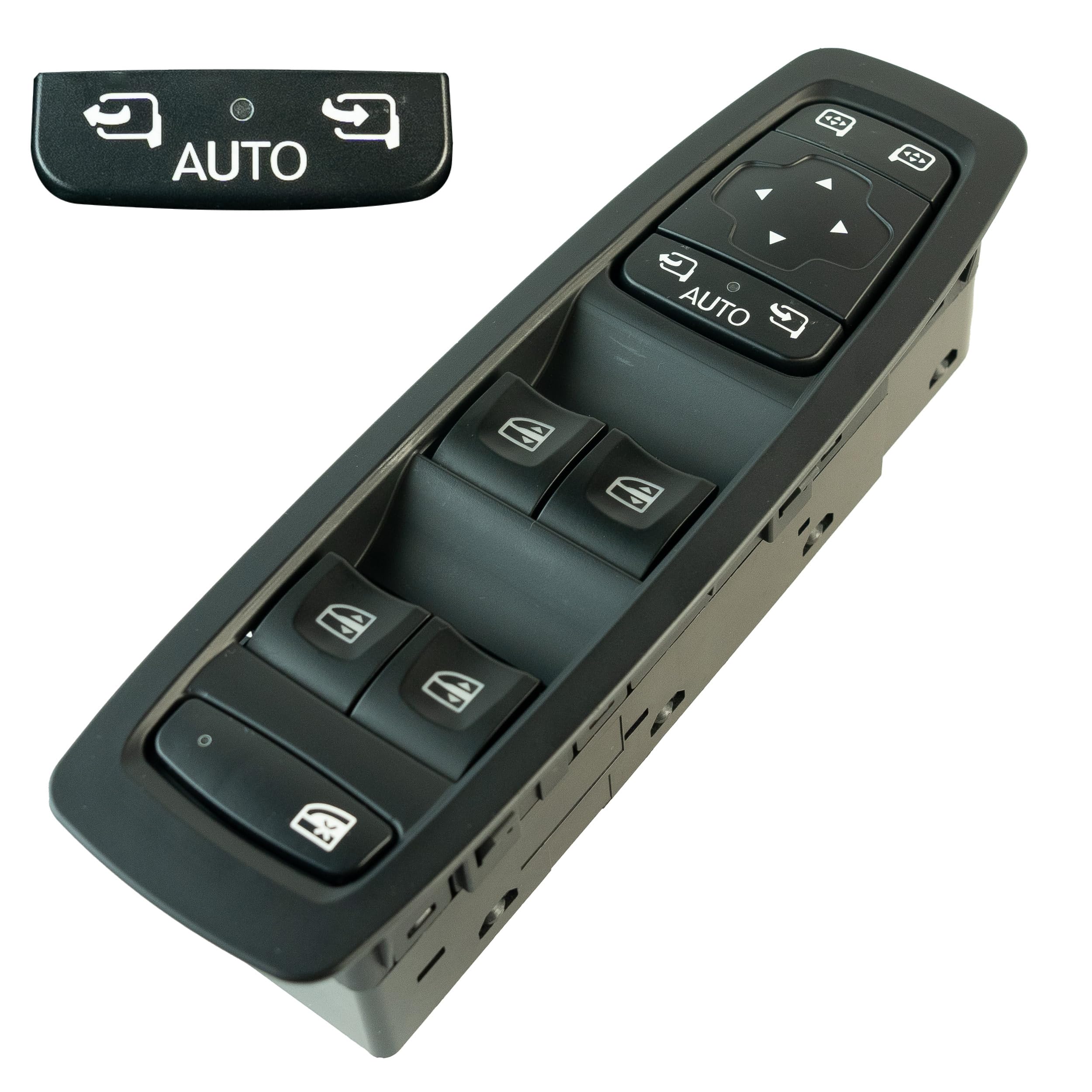 Comando alzacristalli Renault per Kadjar, Megane 4, Scenic & Grand Scenic 4 e Talisman (dal 2015) pulsante anteriore sinistro - specchietti pieghevoli 254012952R