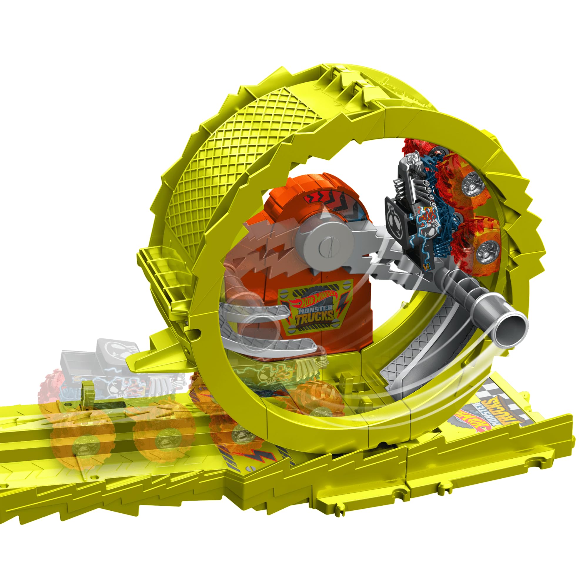 Hot Wheels Monster Trucks Power Smashers Oyun Seti Devasa