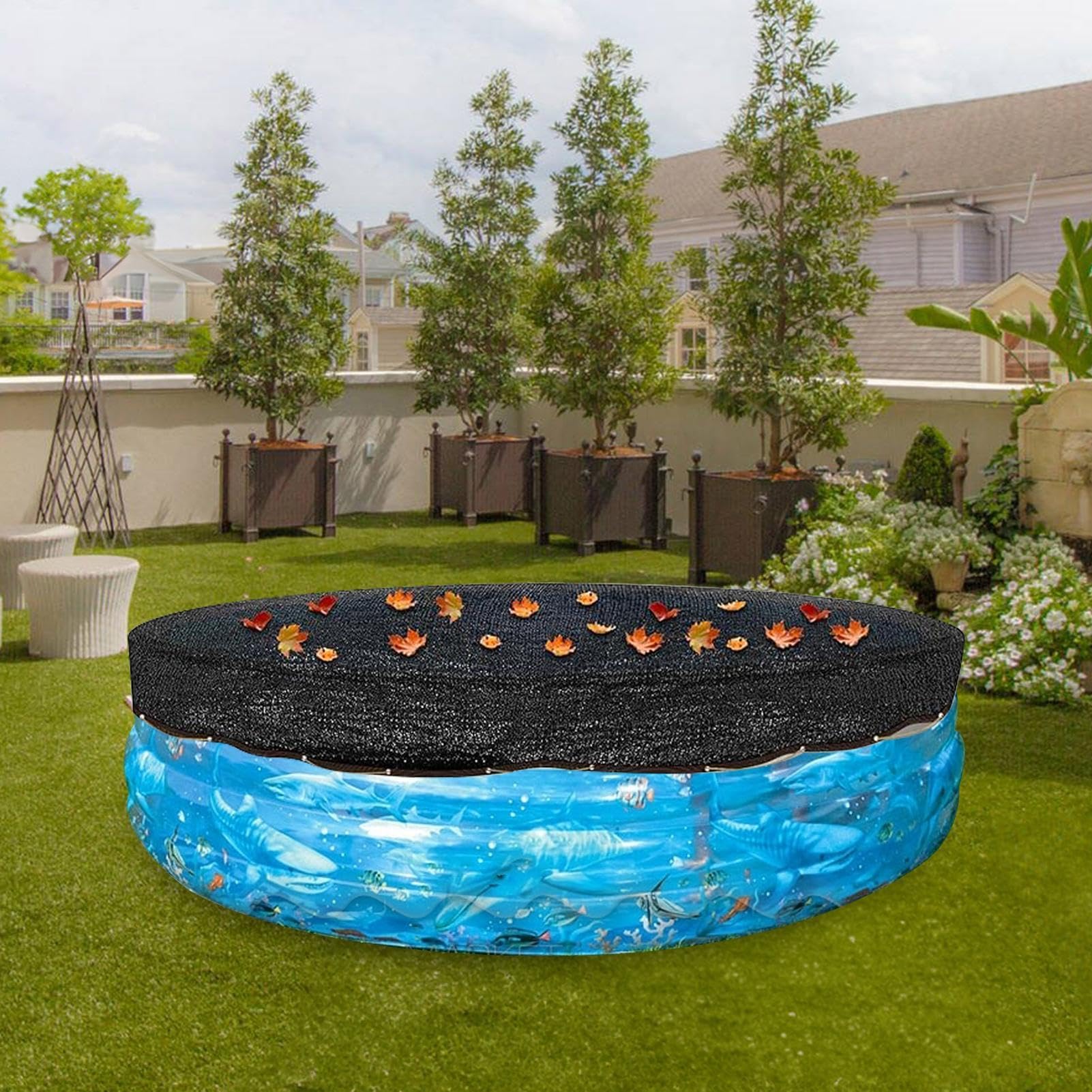 Filet de sécurité pour piscine ronde – Couche extra résistante