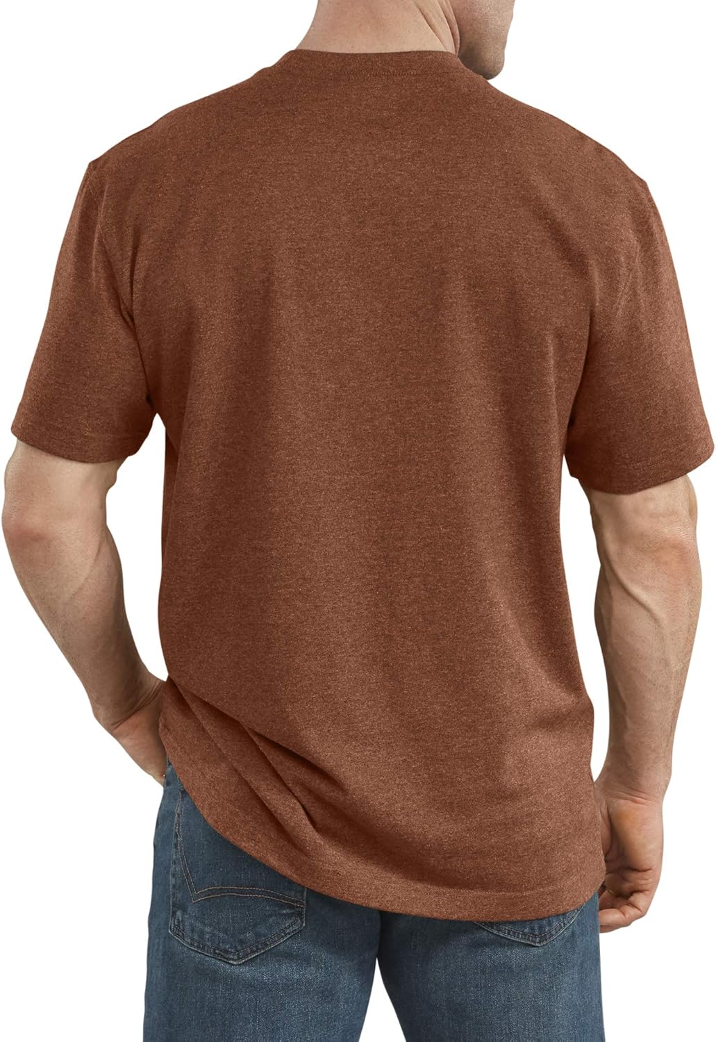 Dickies Men's Heavyweight Crew Neck Short Sleeve Tee - Picture 73 of 127