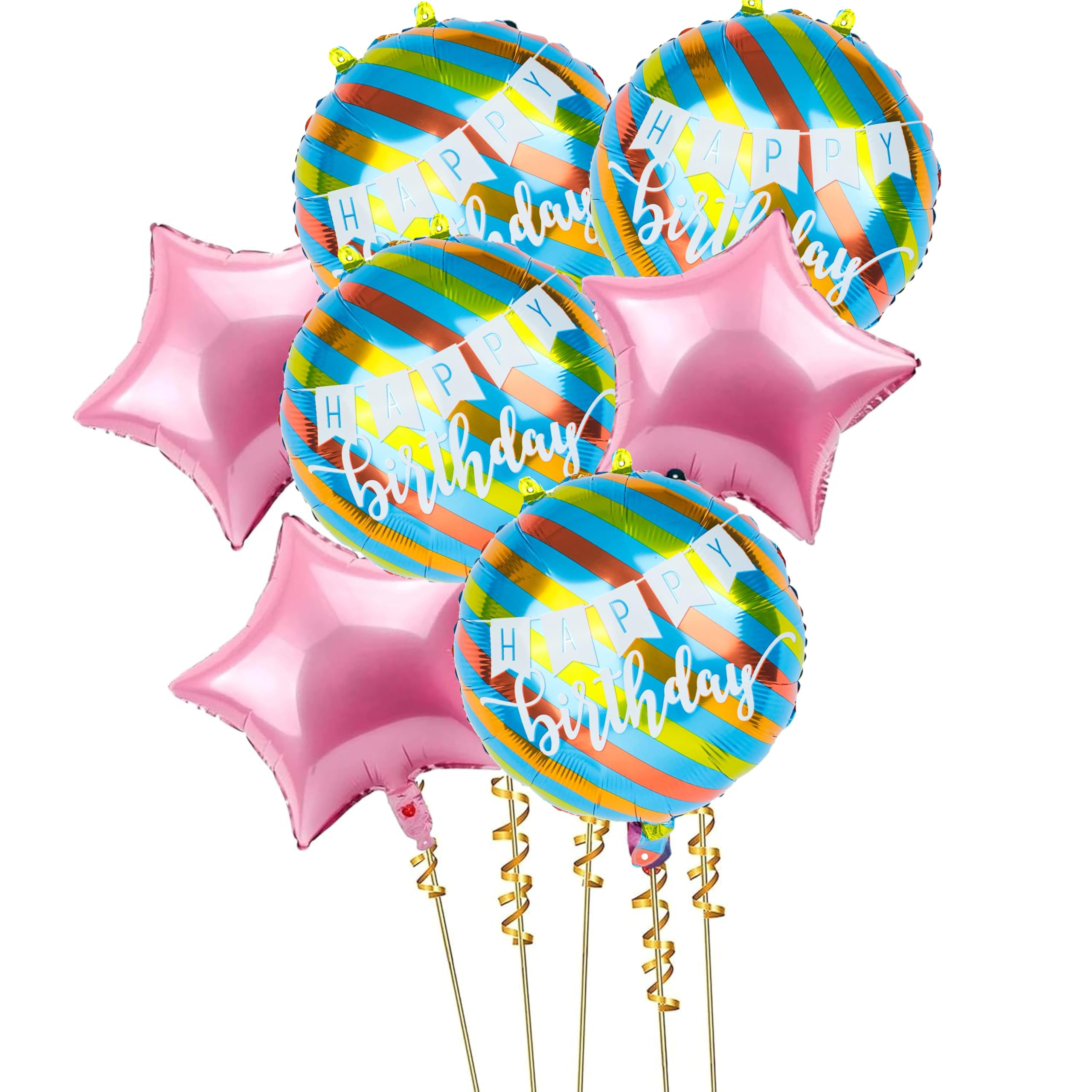 Amazon | TOYXE Happy Birthday バルーンブーケ ホイルバルーン