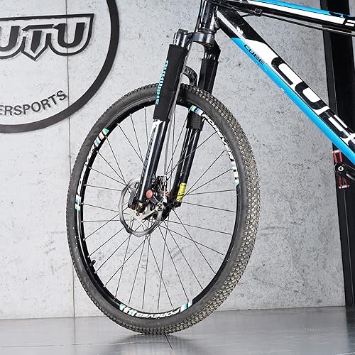 Miniatura 6 de RUTU Tubos de bicicleta de 2426 pulgadas, tubo interior de 2426 x 1.752.125 con válvula Schrader de 1.260 in y accesorio de instalación, compatible