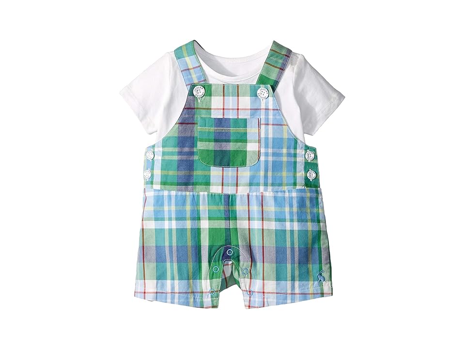

Joules Kids Duncan Check Set (Infant) (Blue Multi Check) Boy's Active Sets