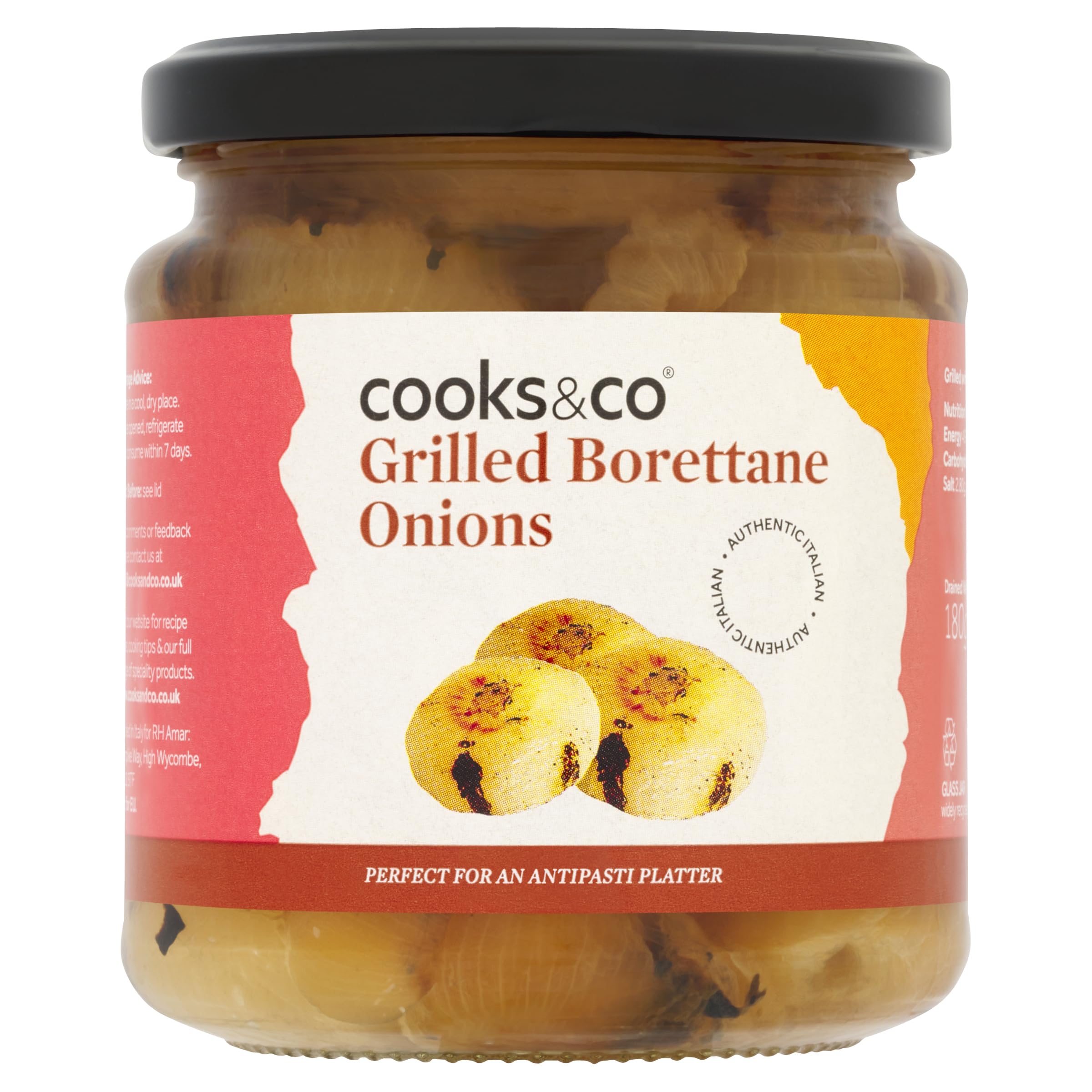 Cooks&Co Grilled Borettane Onions 280g
