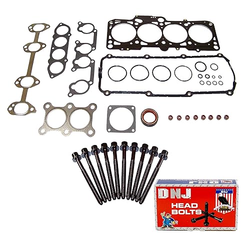DNJ HGB809 Juego de juntas de culata con kit de pernos de cabeza para Volkswagen Beetle 2.0L 1984cc 121cid L4 SOHC 1998-2001