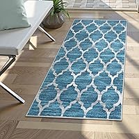 Vista 8 de Lahome Alfombra marroquí lavable para cocina - 2x6 alfombras para pasillos con respaldo de goma, alfombra suave antideslizante para lavandería