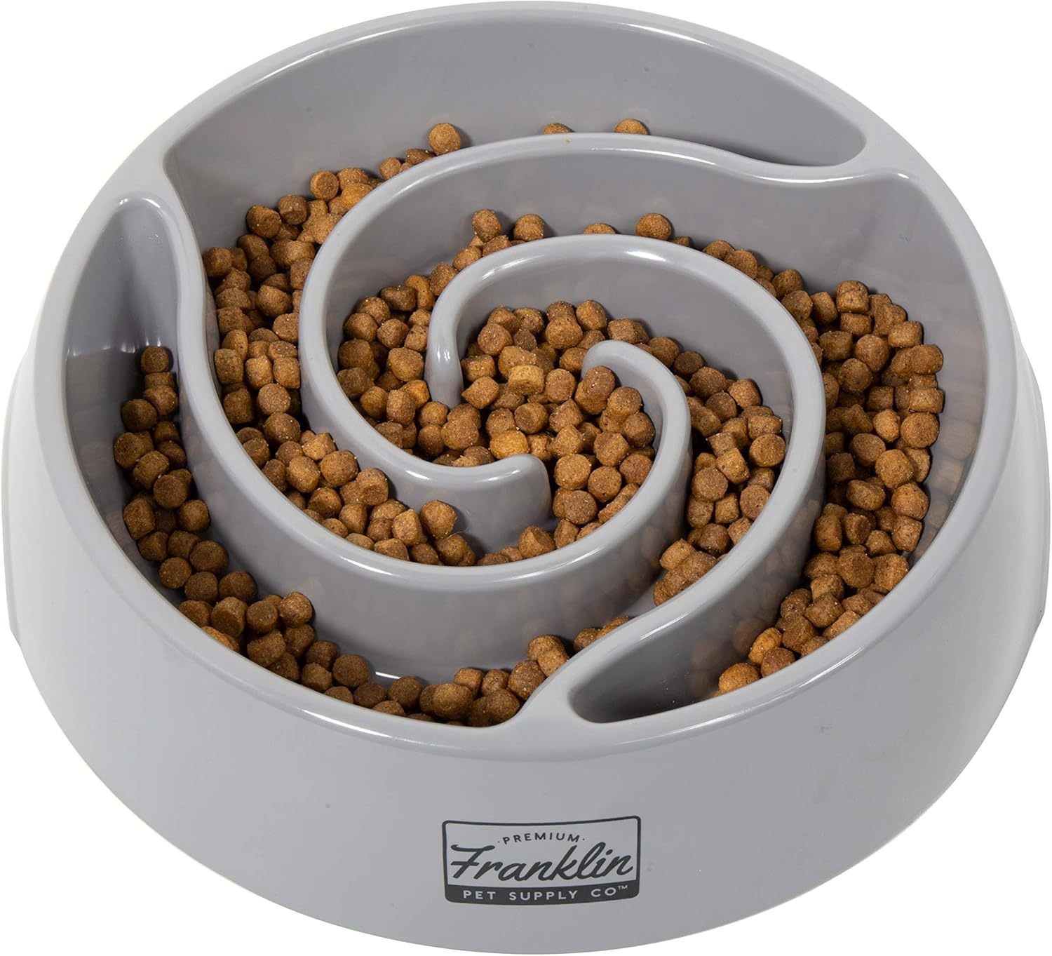 Franklin Pet Supply Tornado Slow Feed Bowl for Dogs & Puppies Franklin Pet Supply Tornado Slow Feed Bowl for Dogs & Puppies