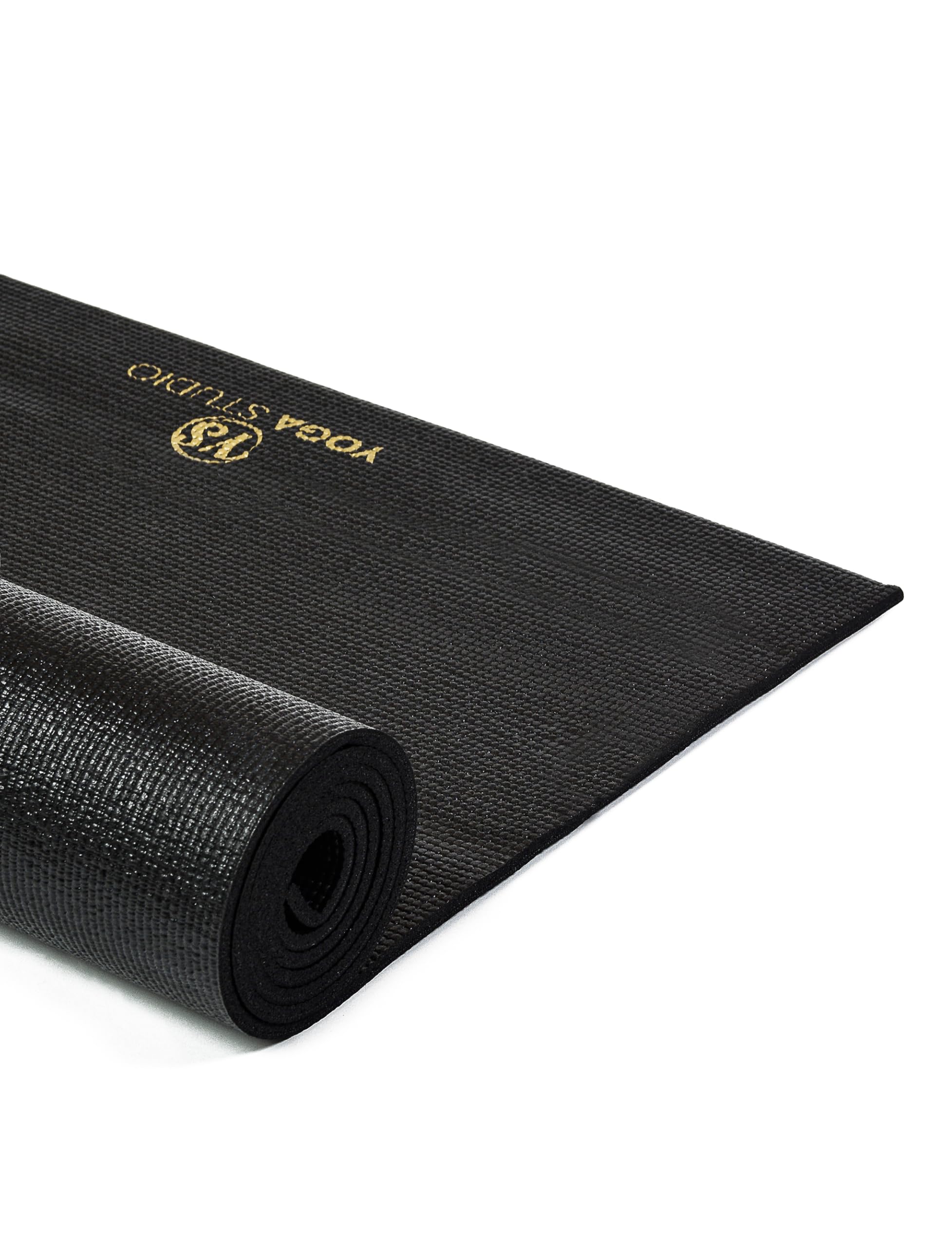 Yoga Studio Tappetino da yoga con motivo mandala, 183 cm x 61 cm, antiscivolo, in PVC antistrappo