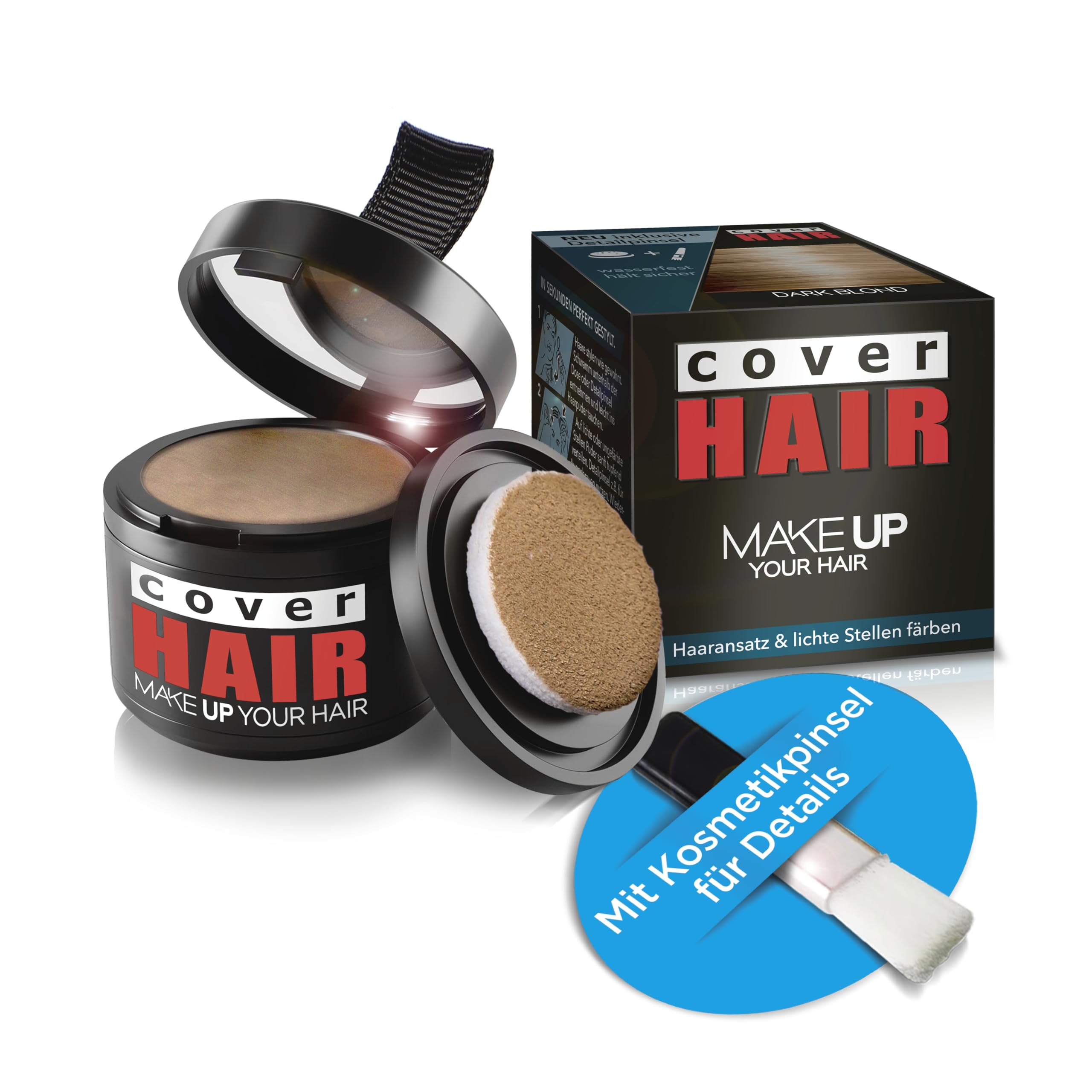 COVER HAIR Ansatzpuder Dunkelblond 4g