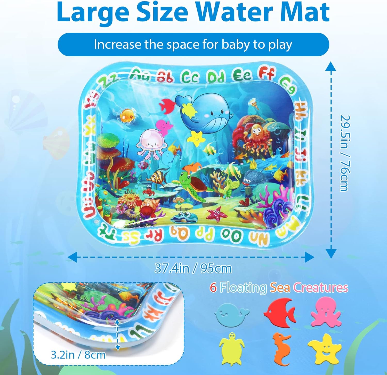 GARNHLOB Baby Watermat Groot 95x76cm