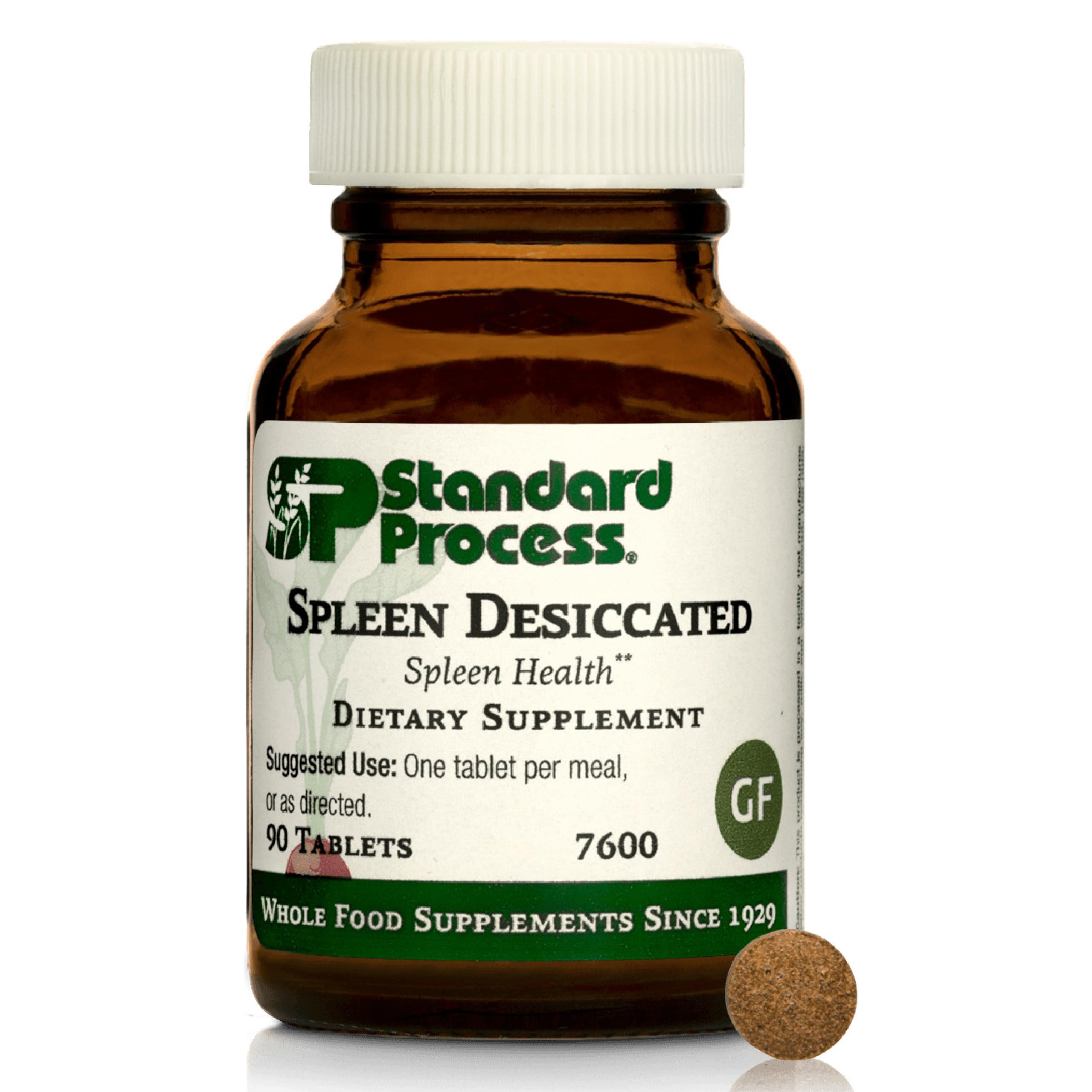 Sponsored Ad - Standard Process Spleen Desiccated - Whole Food-Based Supplement to Support Spleen Health - Aid Healthy Immune System - Supplement with Proprietary Blend with Bovine & Ovine Spleen - 90 Tablets