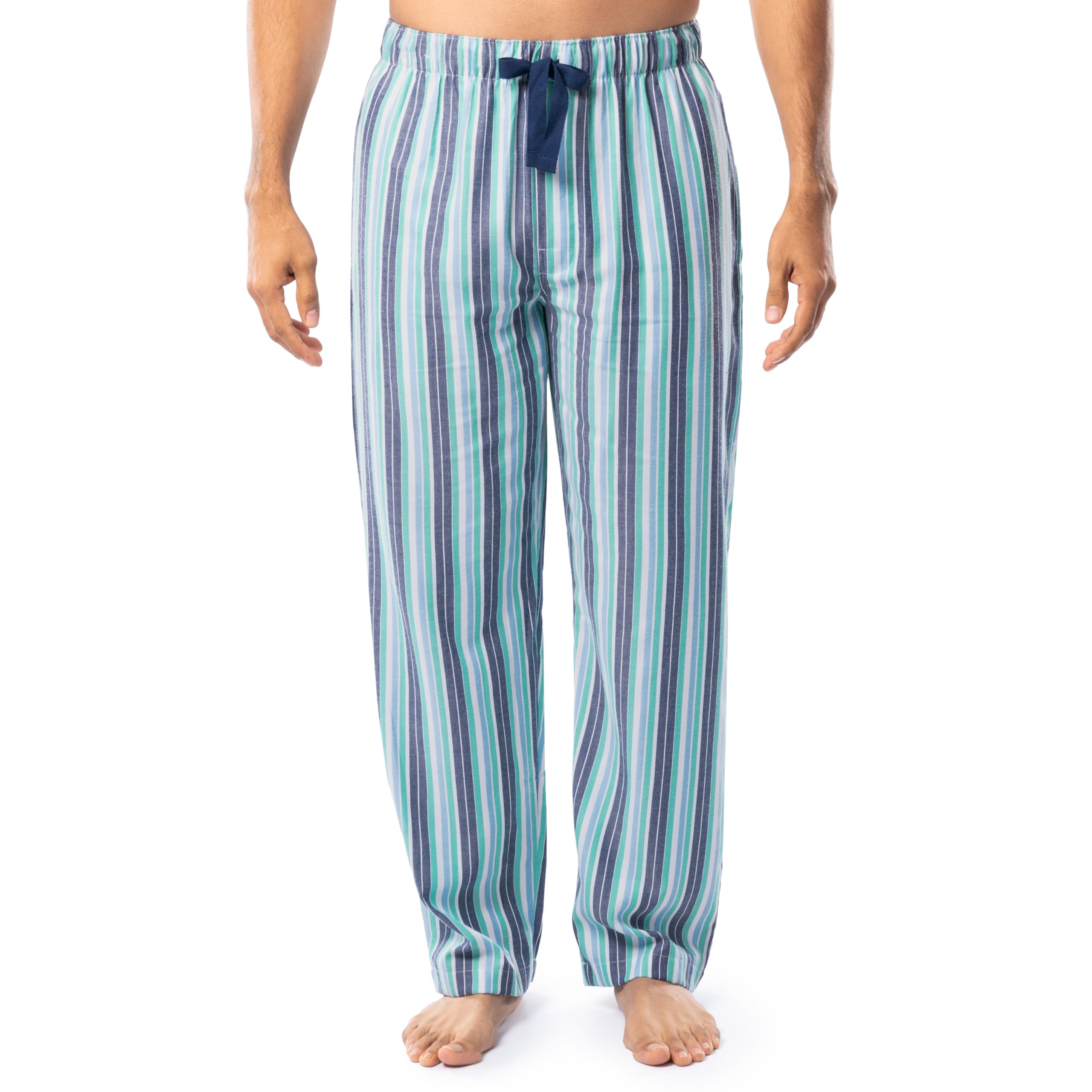 IZOD Men's Poly-rayon Yarn-dye Woven Sleep Pant Pajama Bottom