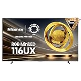 116-Inch Class Premium UX Series RGB-MiniLED 4K UHD HDR Google Smart TV(116UX, 2025) - RGB Backlight MiniLED, Up to 8000 nits, 3D Color Master Pro, Native 165Hz Panel, 6.2.2 CineStage X