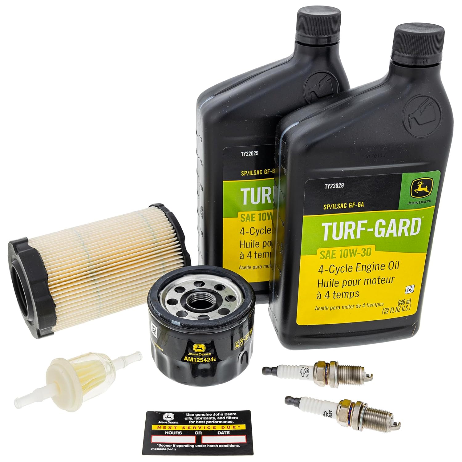 John Deere Original Equipment Full Maintenance Kit - LG275 + AM141034 Blade Kit