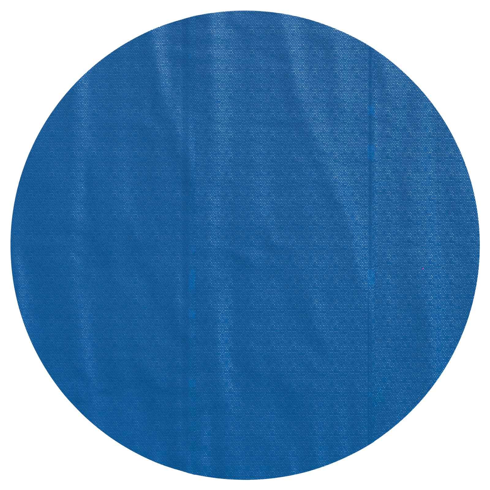 Cubierta solar para piscina de 381 cm de diámetro, redonda, de polietileno con protección UV, impermeable y resistente a desgarros para piscina exterior, piscina, jacuzzi, piscina infantil