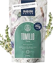 Monte Nativo Dried Thyme (300g) - Thyme Infusion - Herbal Infusions - Herbal Tea - Fruit Tea - Carefully Cut & Dried - 100% Pure & Natural