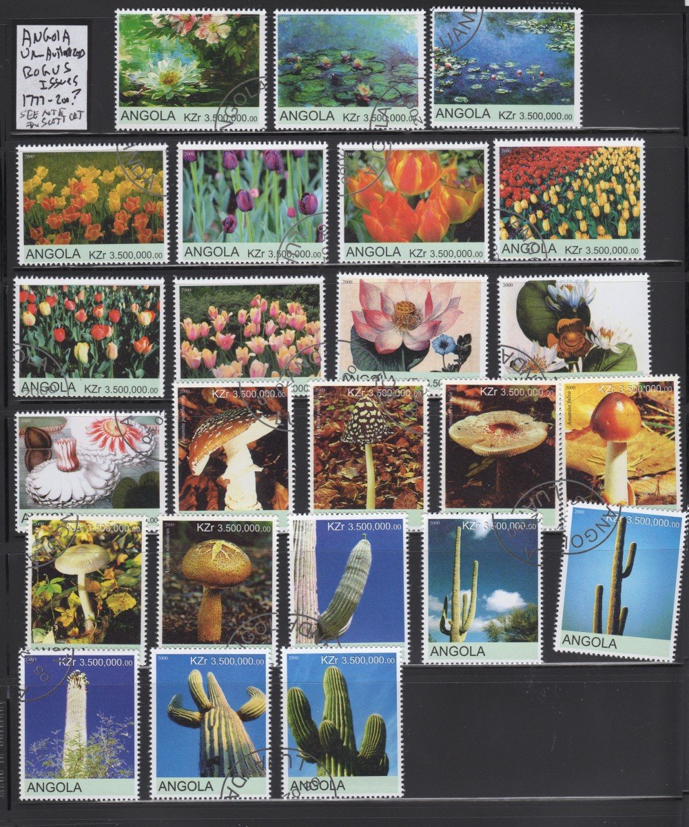 IHC Angola ~ 150 Diff .Stamps ~ All Are Rare ~ Good For Collection, Multicolor