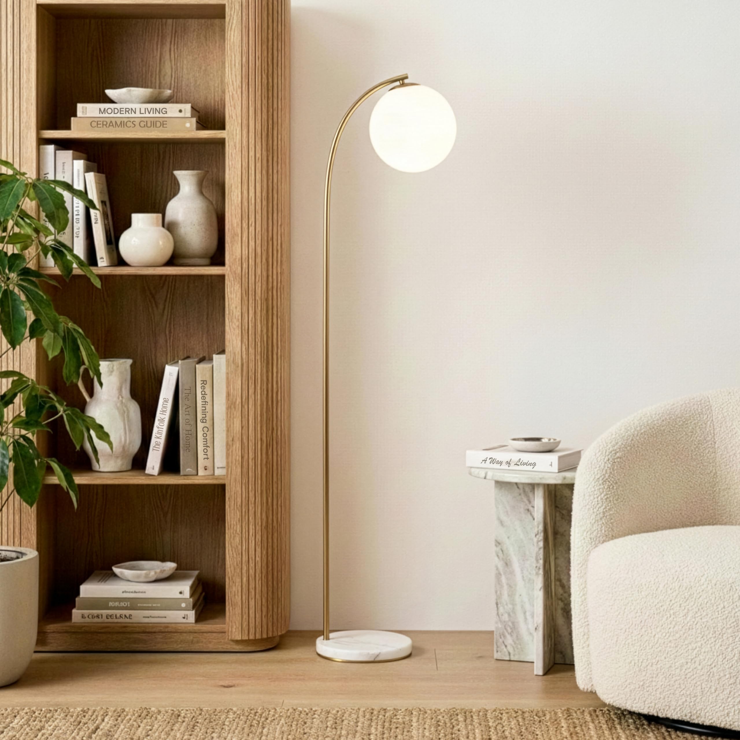 Brightech Luna Drop Floor Lamp