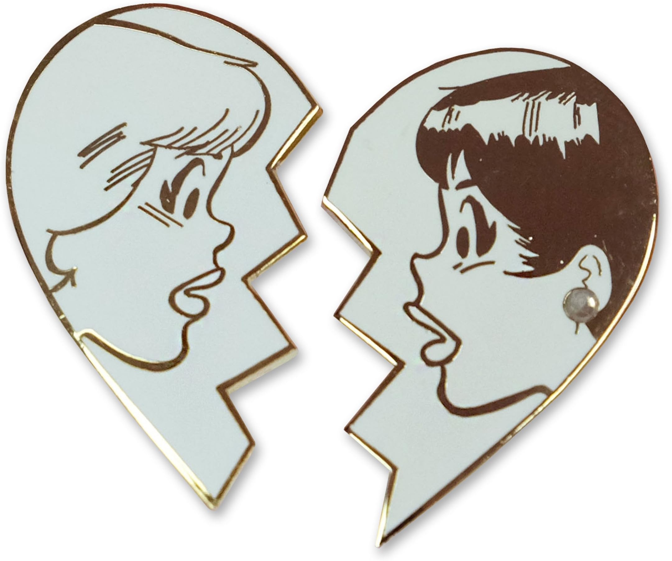 Best Friends Gold 2 Pin Set by Sara Lyons