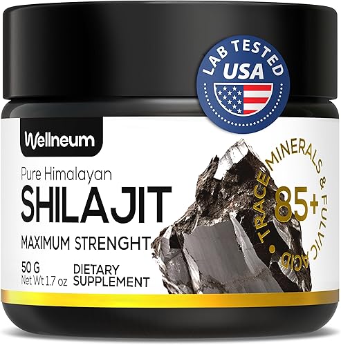 Resina Shilajit Shilajit Pure Himalayan orgánica para energía, inmunidad y claridad mental, Mumiyo natural del Himalaya para hombres y mujeres con
