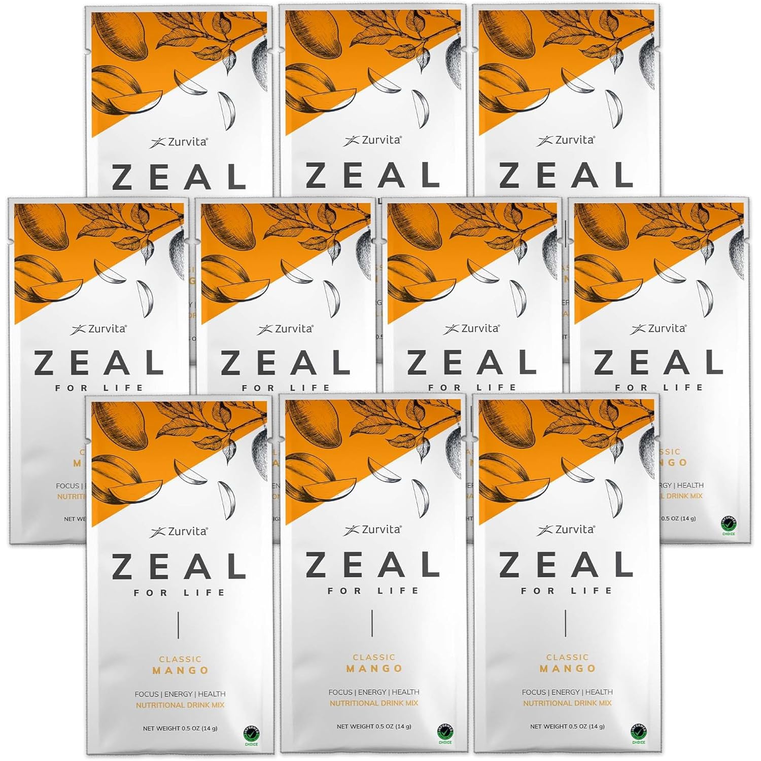 Amazon.com: Zurvita - Zeal for Life Wellness Drink Mix - Classic