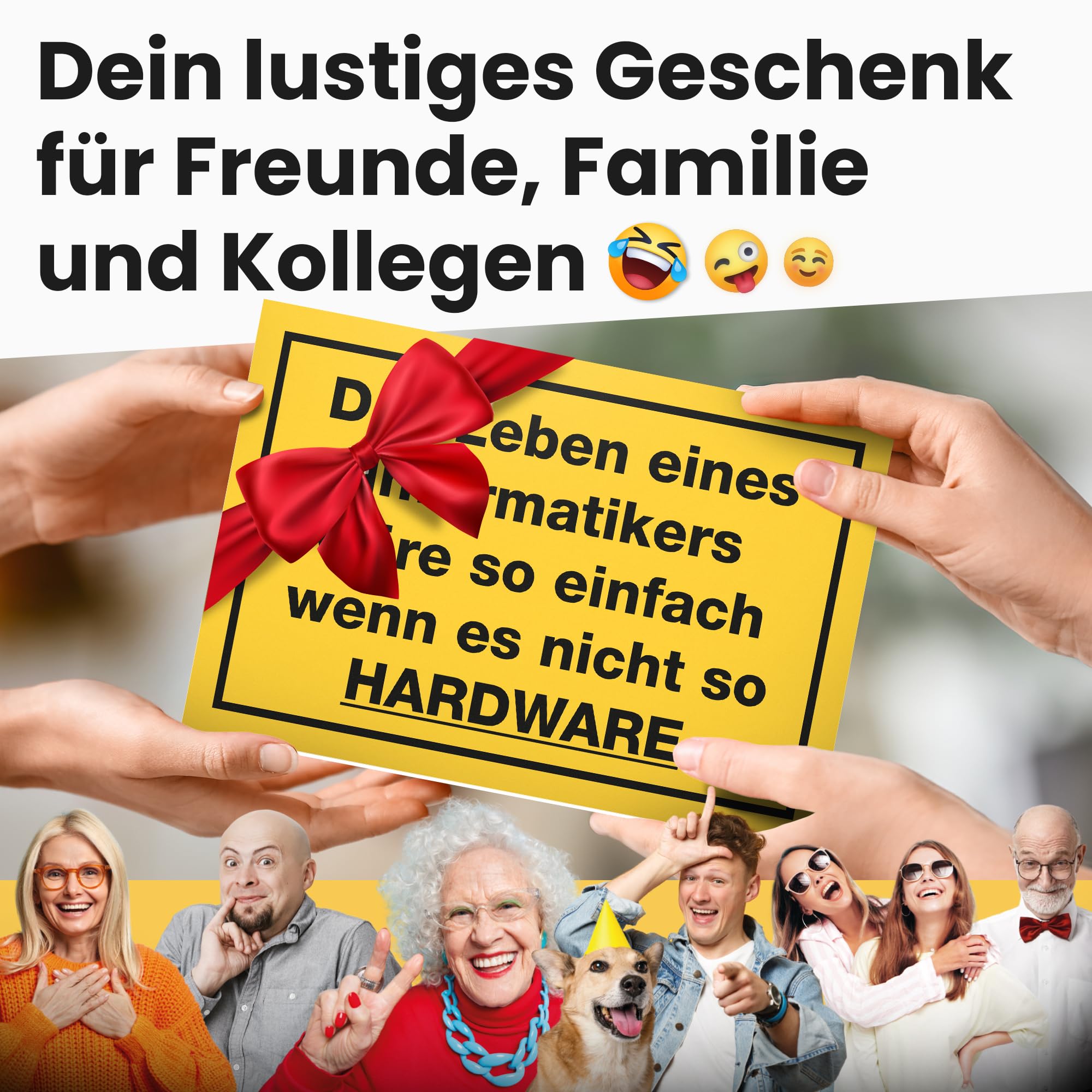 DankeDir! Life of Computer Science, Plastic Sign, Party Decoration Gift Idea Programmer IT Students ITler - Image 3