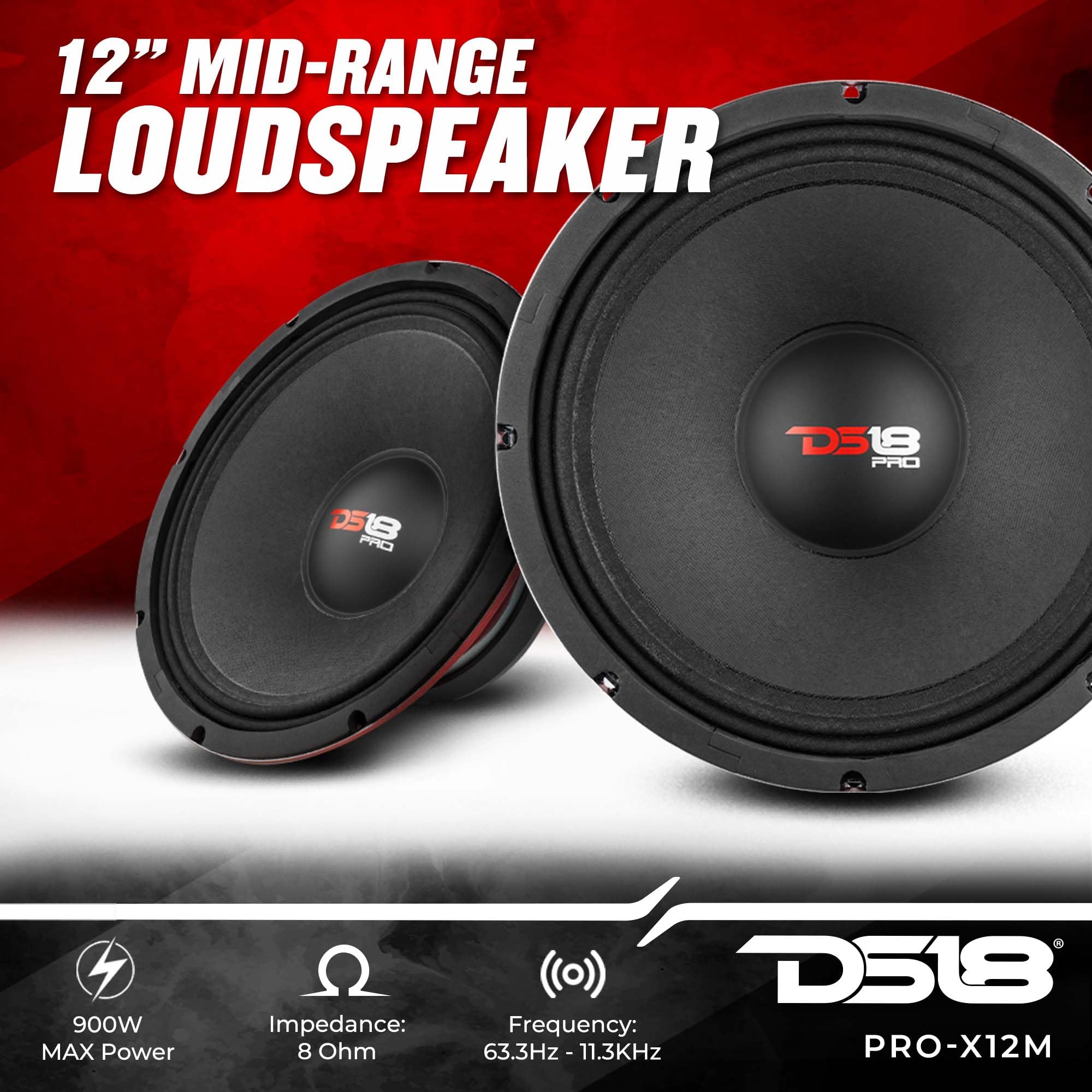 Amazon.com: DS18 PRO-X12M Loudspeaker - 12