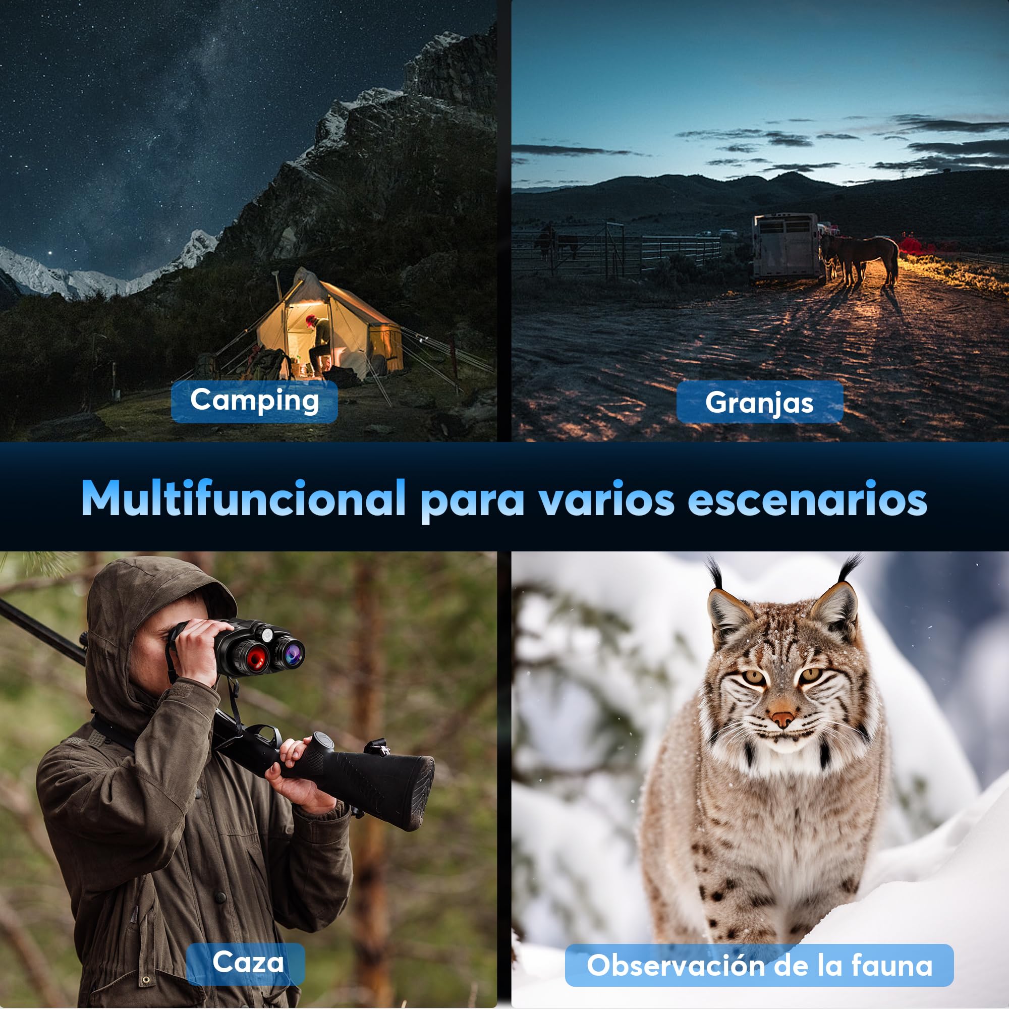 Prismaticos Vision Nocturna