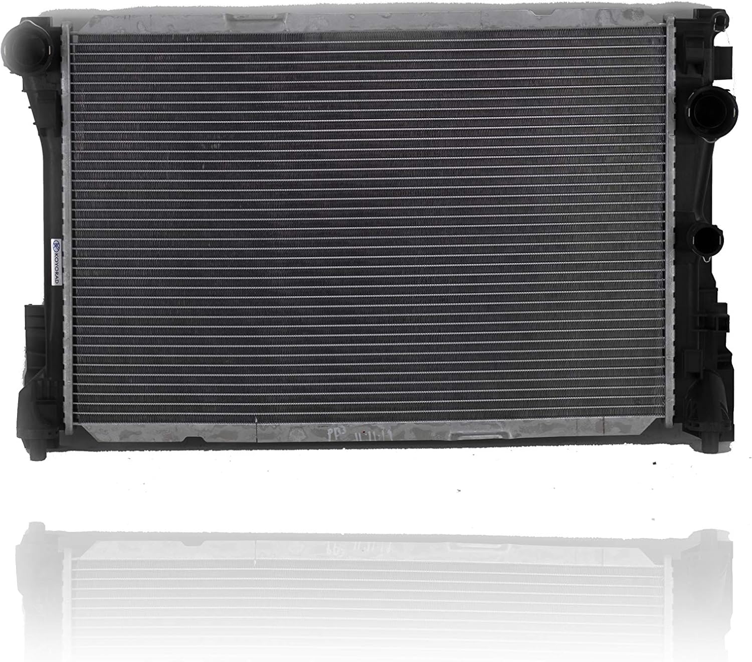 Radiator - Cooling Direct Compatible/Replacement for 12-16 Mercedes-Benz SLK-Class 2.0L, 15-16 E-Sedan 2.1L, 17-20 SLC-Class 2.0/3.0L Turbo - Plastic Tank Aluminum Core - 995002603