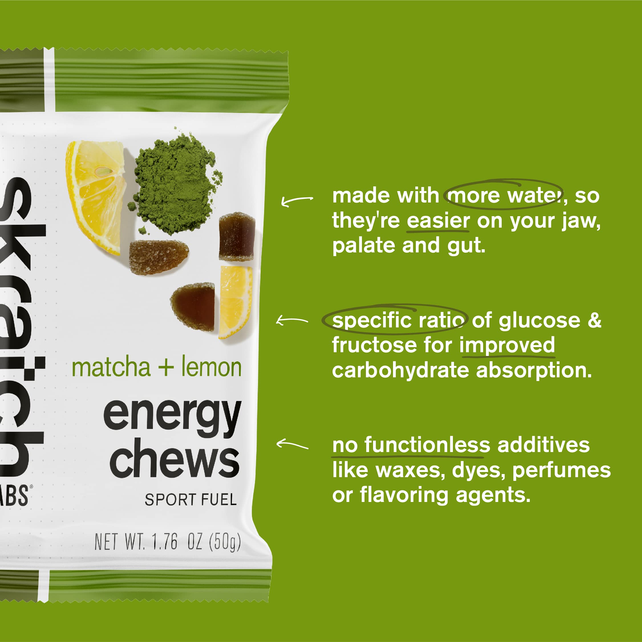 Skratch Labs Energy Chews Energy Gummies For Running