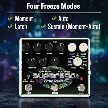 Amazon.com: Electro-Harmonix Superego+ Synth Engine/Multi