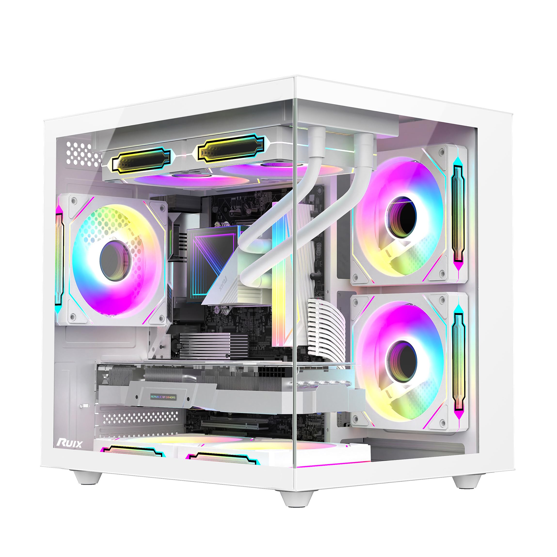 Ruix Ov502 M Atx Mini Tower Pc Case Pre Installed | Desertcart INDIA