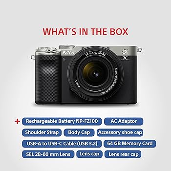 SONY α7C II + 24-70gm + 85f1.8 Sony A7C II Camera and Sony FE 24-70mm F2.8 GM II Lens