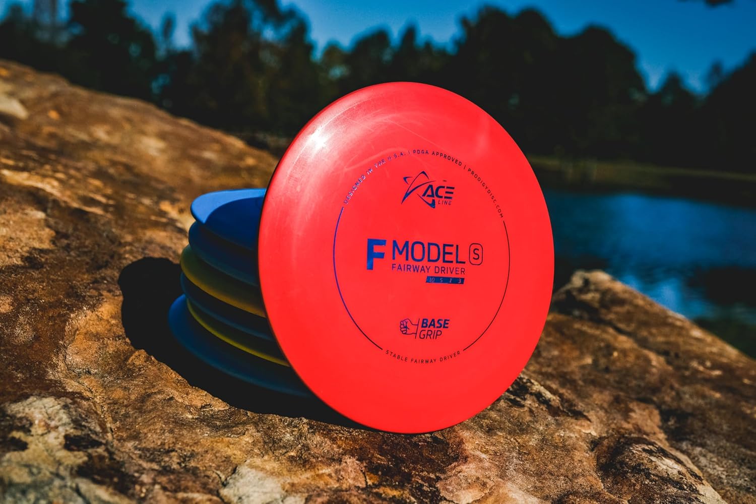Prodigy Disc Ace Line F Model S Basegrip | Overstable Disc Golf Fairway Driver | Tactile Feel for a Sure Grip | Pinpoint Accuracy and Incredible Control | Colors May Vary