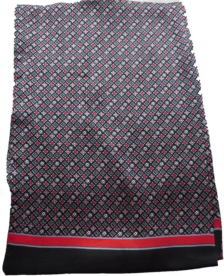 Sweet Leaf Cravatta Da Uomo, Fazzoletto Da Taschino E Gemelli Rosso - Foto 2