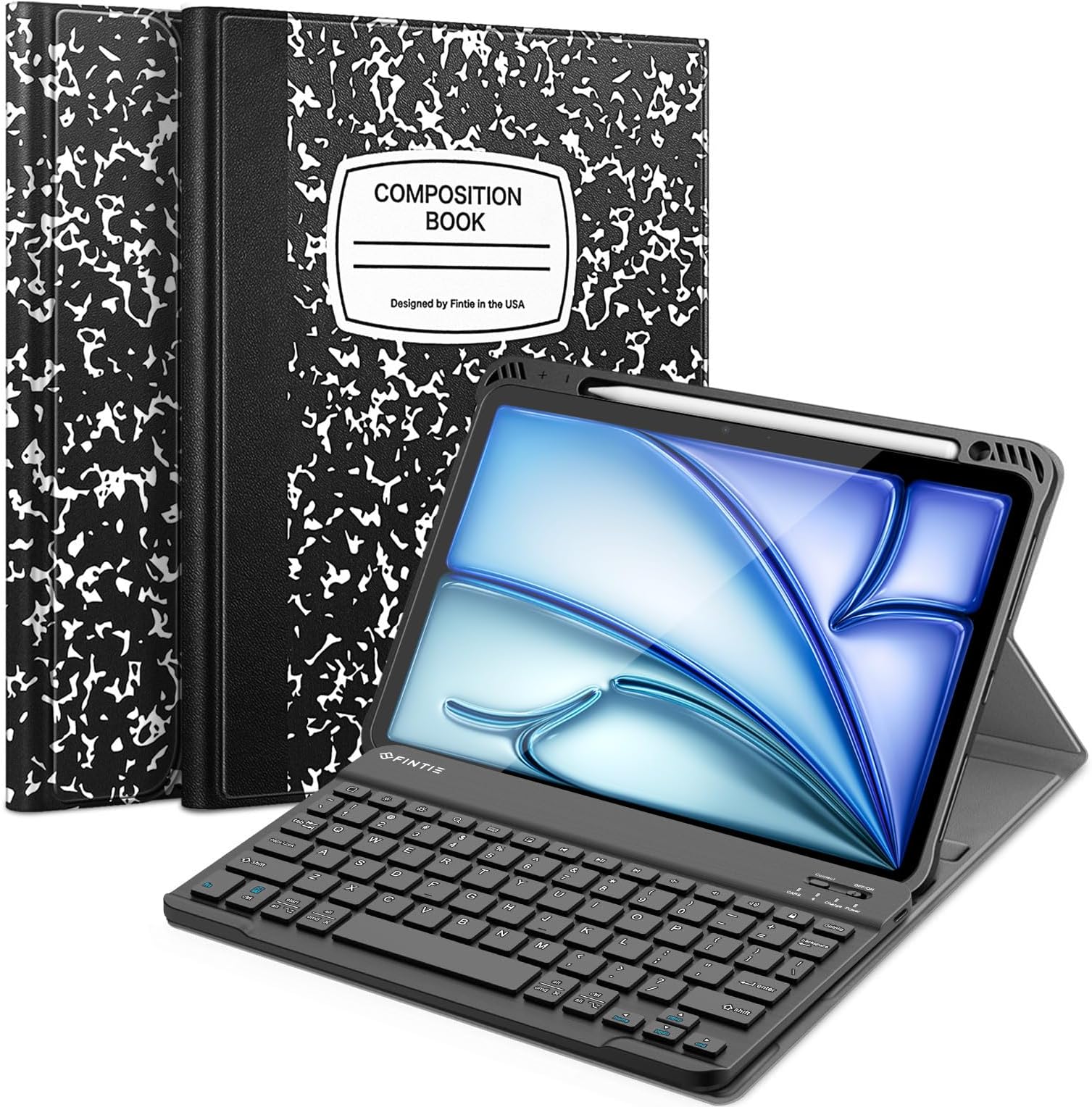 Funda Con Teclado Para IPad Air 5ª/4ª Generación 10.9" - Teclado Bluetooth Magnético Desmontable